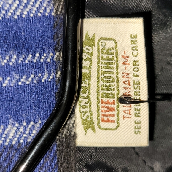 Vintage. Five Brothers. Made in USA. Snap-button-up. Size Medium-Tall - Picture 3 of 11